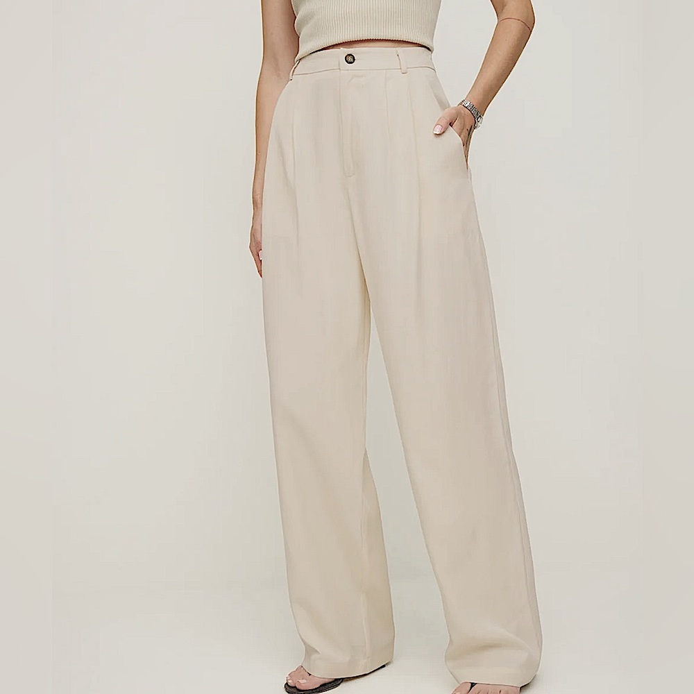 Reformation Linen Trousers